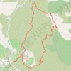 Itinéraire Arboras et la Grotte aux Fées, distance, dénivelé, altitude, carte, profil, trace GPS