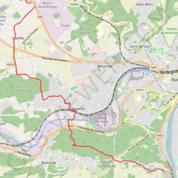 Itinéraire Randonnée du 18/10/2021 à 17:06, distance, dénivelé, altitude, carte, profil, trace GPS