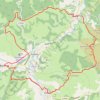 Itinéraire Piémont de Barétous en VTT, distance, dénivelé, altitude, carte, profil, trace GPS