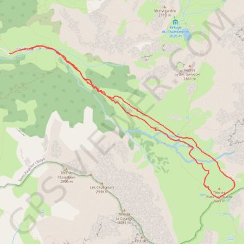 Itinéraire Col du Vallonnet, distance, dénivelé, altitude, carte, profil, trace GPS