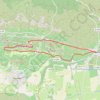 Itinéraire Aureille - Oppidum des Caisses de Jean Jean, distance, dénivelé, altitude, carte, profil, trace GPS