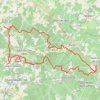 Itinéraire 2020-10-12 12:31:30, distance, dénivelé, altitude, carte, profil, trace GPS