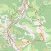 Itinéraire Tarascon Evasion, distance, dénivelé, altitude, carte, profil, trace GPS