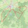 Itinéraire Porolle - Fragny - Meurger, distance, dénivelé, altitude, carte, profil, trace GPS