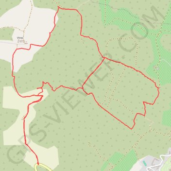Itinéraire karanteMichel_ROBERT_2022-01-17_14-31-10, distance, dénivelé, altitude, carte, profil, trace GPS