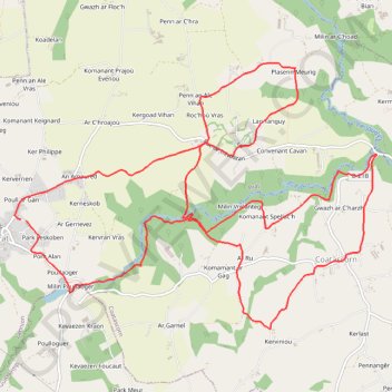 Itinéraire Prat, distance, dénivelé, altitude, carte, profil, trace GPS