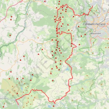 Itinéraire TV 2022 Retour court, distance, dénivelé, altitude, carte, profil, trace GPS