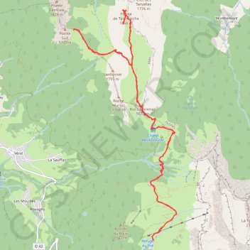Itinéraire 2024-10-24 15:57:13, distance, dénivelé, altitude, carte, profil, trace GPS
