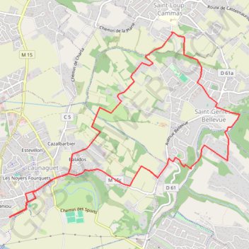 Itinéraire À Maniou sans nounou !, distance, dénivelé, altitude, carte, profil, trace GPS