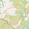 Itinéraire L'Artzamendi par les trois cols en boucle depuis Olathea, distance, dénivelé, altitude, carte, profil, trace GPS