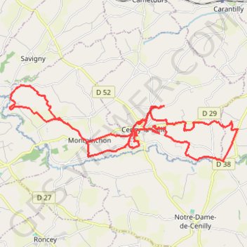 Itinéraire 28 km, distance, dénivelé, altitude, carte, profil, trace GPS