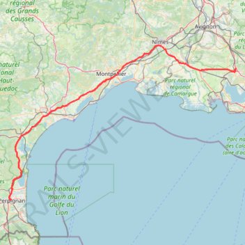 Itinéraire Etape 11 Bis Perpignan - Domicile, distance, dénivelé, altitude, carte, profil, trace GPS