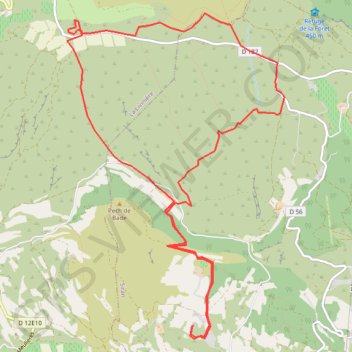 Itinéraire Randonnée de Siran, distance, dénivelé, altitude, carte, profil, trace GPS