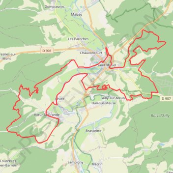 Itinéraire Randonnée 60 kms, distance, dénivelé, altitude, carte, profil, trace GPS