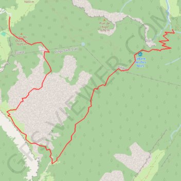 Itinéraire Plateau Parmelan, distance, dénivelé, altitude, carte, profil, trace GPS
