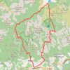 Itinéraire Parcours 5 rouge Les Gorges dHéric - Espace Trail Montagnes du Caroux, distance, dénivelé, altitude, carte, profil, trace GPS