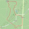 Itinéraire Les Cotrets, distance, dénivelé, altitude, carte, profil, trace GPS
