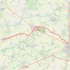 Itinéraire De La Roche-sur-Yon à Coëx, distance, dénivelé, altitude, carte, profil, trace GPS