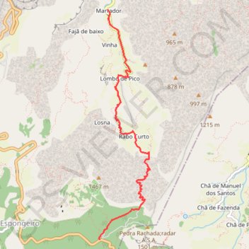 Itinéraire N_3_, distance, dénivelé, altitude, carte, profil, trace GPS