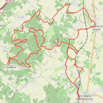 Itinéraire 03/05/2011 Asnières, distance, dénivelé, altitude, carte, profil, trace GPS