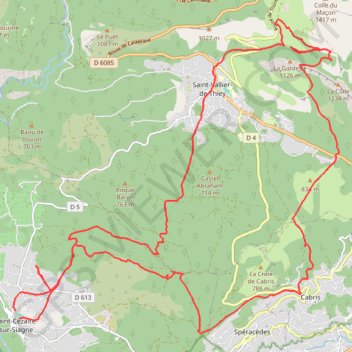 Itinéraire Les allumes de la pleine lune portion 1, distance, dénivelé, altitude, carte, profil, trace GPS