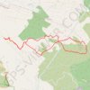 Itinéraire La tête de Cade (circuit du castellet), distance, dénivelé, altitude, carte, profil, trace GPS