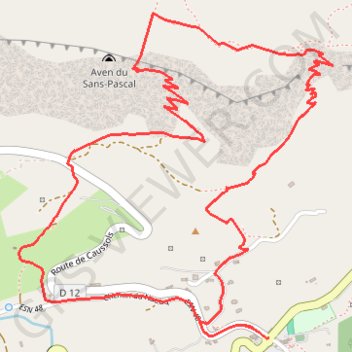 Itinéraire Plateau de Cavillore, distance, dénivelé, altitude, carte, profil, trace GPS