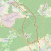 Itinéraire Randonné Forêt de Halatte, distance, dénivelé, altitude, carte, profil, trace GPS