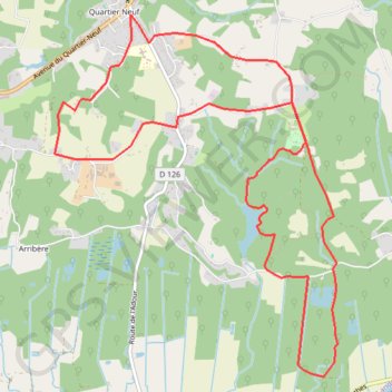 Itinéraire rando du 22 avril 2021, distance, dénivelé, altitude, carte, profil, trace GPS