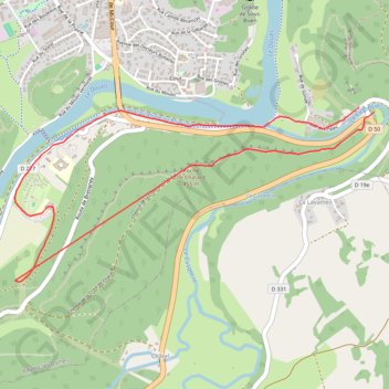 Itinéraire La roche de Chatard, distance, dénivelé, altitude, carte, profil, trace GPS