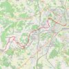 Itinéraire Angoulème / Châteauneuf-sur-Charente, distance, dénivelé, altitude, carte, profil, trace GPS