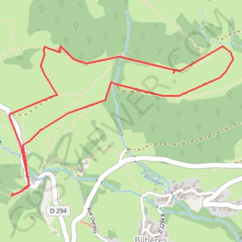 Itinéraire Cromlech de lou Couraus, distance, dénivelé, altitude, carte, profil, trace GPS