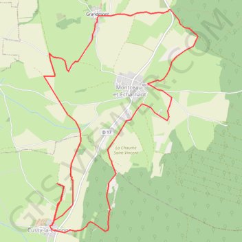Itinéraire Entre colonne et moulin, distance, dénivelé, altitude, carte, profil, trace GPS