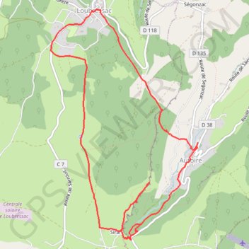 Itinéraire Circuit Nos plus beaux villages, distance, dénivelé, altitude, carte, profil, trace GPS