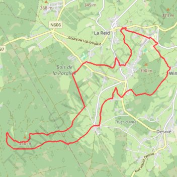 Itinéraire L'assaut du Maquisard 2025 - 16km Trail - L'assaut du Maquisard, distance, dénivelé, altitude, carte, profil, trace GPS