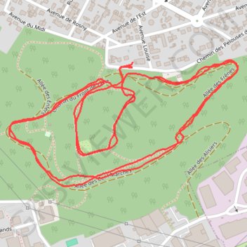 Itinéraire 20230809 Course à l'extérieur, distance, dénivelé, altitude, carte, profil, trace GPS