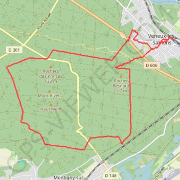 Itinéraire La Plaine du Rosoir, distance, dénivelé, altitude, carte, profil, trace GPS