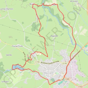 Itinéraire Rando Pédestre Gentiane, distance, dénivelé, altitude, carte, profil, trace GPS