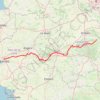 Itinéraire Track sur-la-route-des-chateaux-de-la-loire, distance, dénivelé, altitude, carte, profil, trace GPS