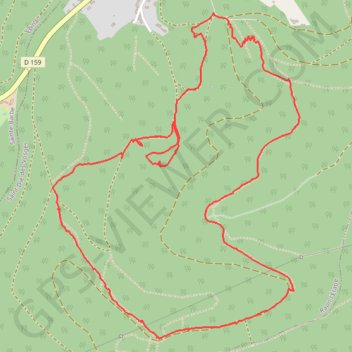 Itinéraire Circuit de Faucompierre, distance, dénivelé, altitude, carte, profil, trace GPS