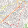 Itinéraire Jogging Marignane, distance, dénivelé, altitude, carte, profil, trace GPS