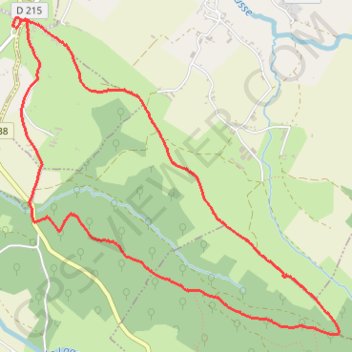 Itinéraire Bois d'Angaïs, distance, dénivelé, altitude, carte, profil, trace GPS