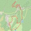 Itinéraire Roc de Toulau par le versant Est depuis Bouvante, distance, dénivelé, altitude, carte, profil, trace GPS