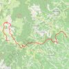 Itinéraire Feurie-Avenas, distance, dénivelé, altitude, carte, profil, trace GPS