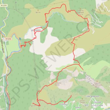 Itinéraire La Madone d'Utelle, distance, dénivelé, altitude, carte, profil, trace GPS