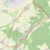 Itinéraire La vallée du Rupt de Mad - Jaulny, distance, dénivelé, altitude, carte, profil, trace GPS