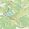 Itinéraire Traversée de la Margeride : étape de Laubert au Giraldès, distance, dénivelé, altitude, carte, profil, trace GPS