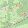Itinéraire Le Mont Châteleu - Doubs, distance, dénivelé, altitude, carte, profil, trace GPS
