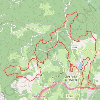Itinéraire Circuit n°31 Saint Rémy S/Durolle - Espace VTT FFC du Massif des Bois Noirs, distance, dénivelé, altitude, carte, profil, trace GPS