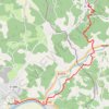 Itinéraire Du château de Fumel au château de Bonaguil - Pays de la vallée du Lot, distance, dénivelé, altitude, carte, profil, trace GPS